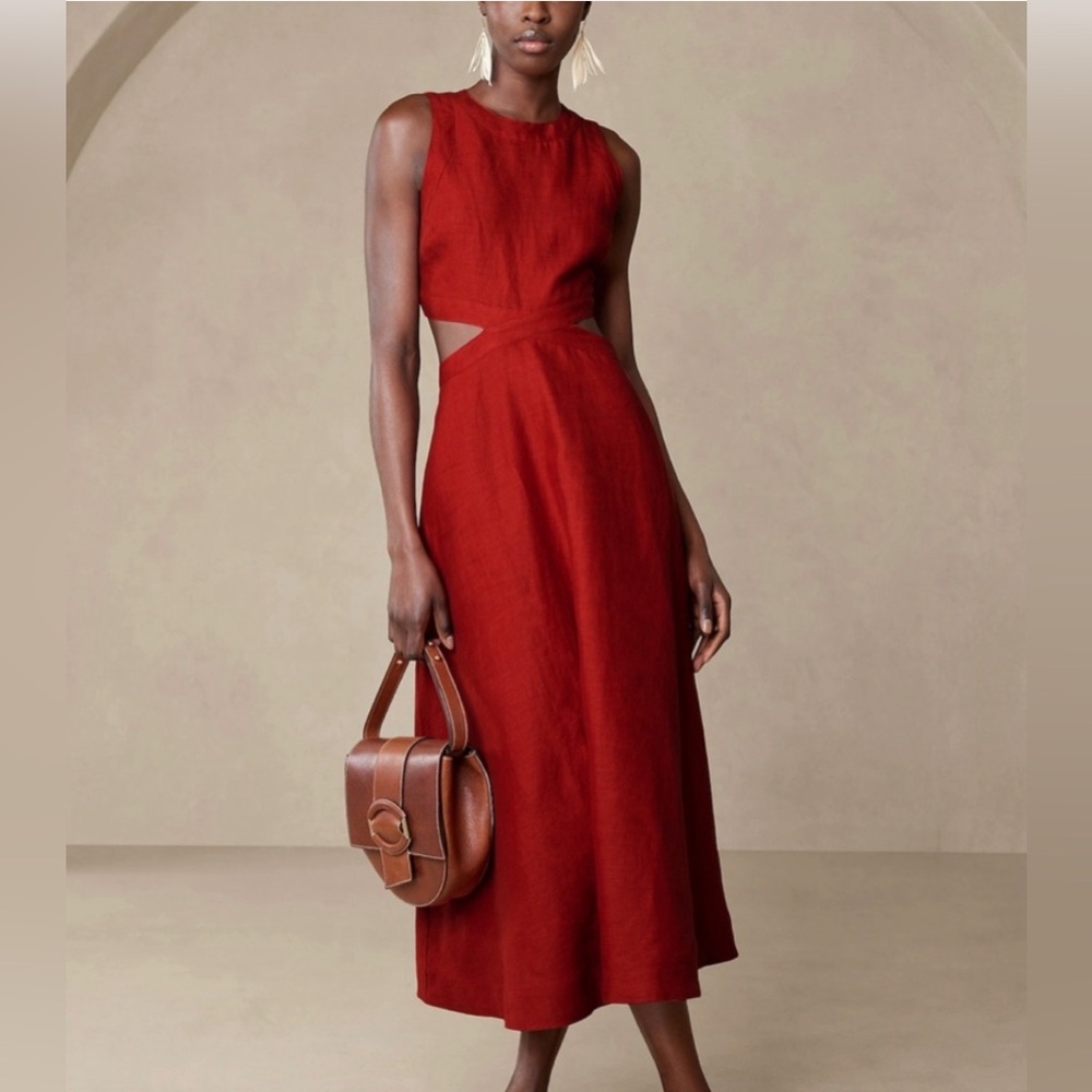 NWT Banana Republic size 12 Cut-Out Dress